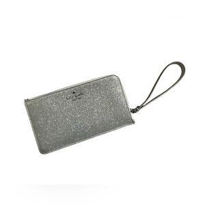 Kate Spade Glittery Silver Phone Case